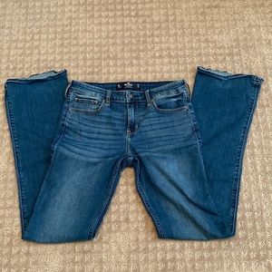 Hollister Low Rise Boot Classic Stretch Jeans, 9L